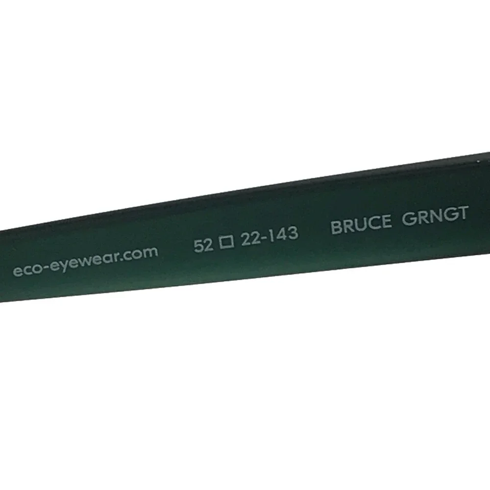 Eco Active Eyeglasses Frames BRUCE GRNGT Green Gradient Round Full Rim 52-22-143